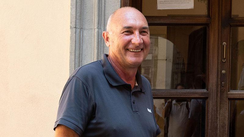 Il dirigente Maurizio Barcellandi