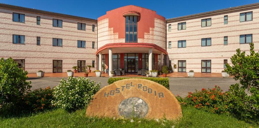 
	L'ingresso dell'Hostel Rodia

