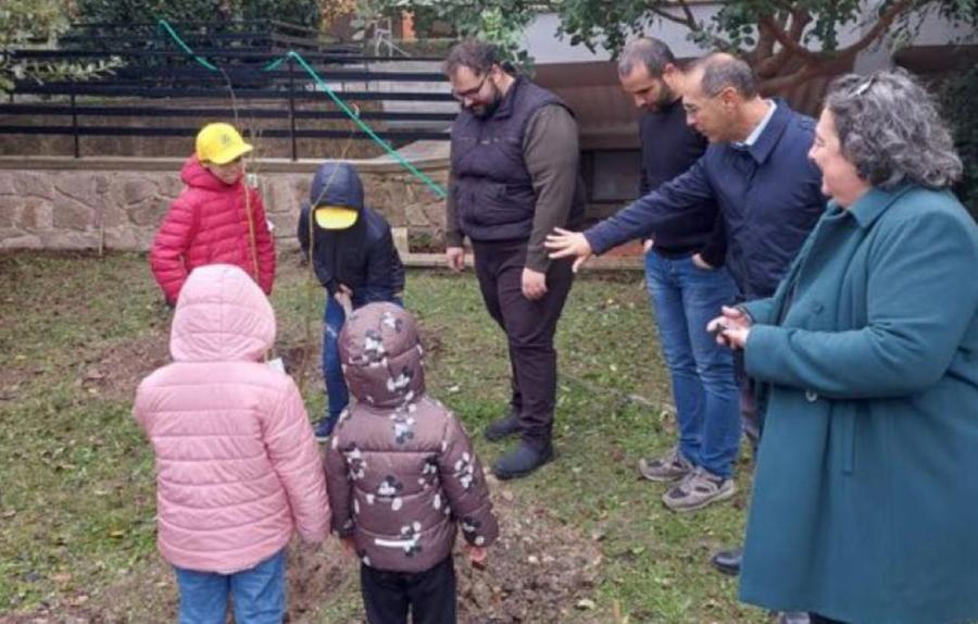 Sassari, 400 alunni alla festa dell’albero del Canopoleno
