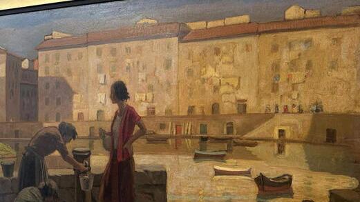 Da Natali a Madiai: a Livorno "La rappresentazione della città" si fa arte: la grande mostra in banca<br>