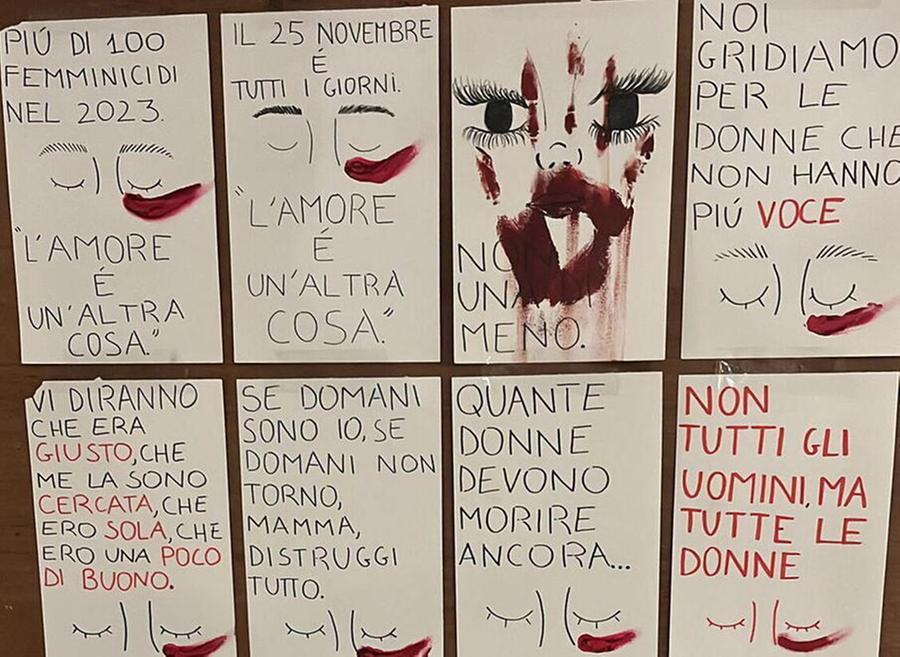 
	Un pannello realizzato da alcuni studenti dell&rsquo;Iti

