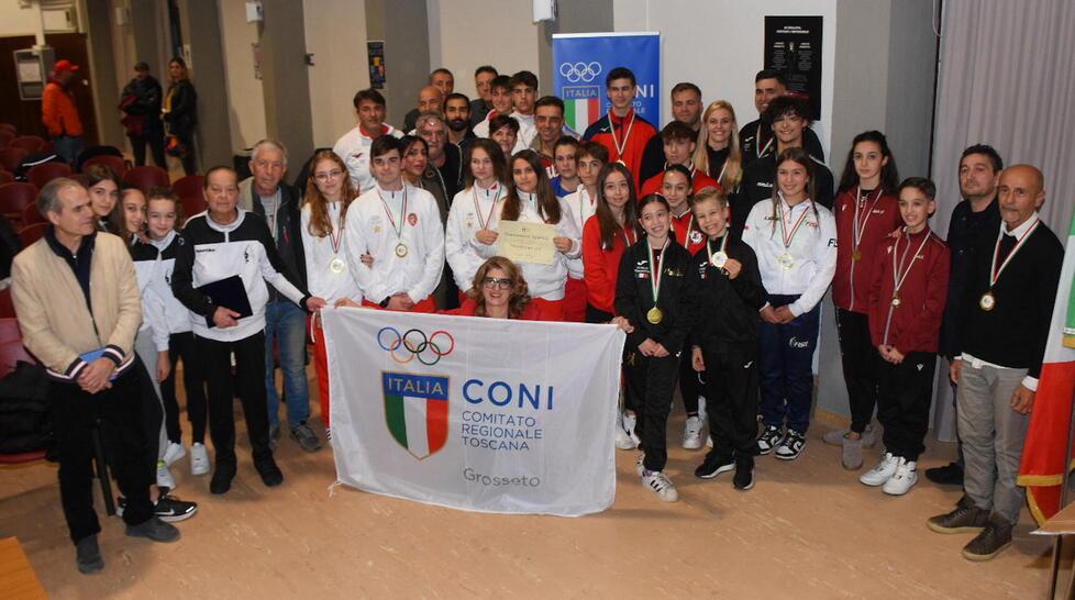 Un momento della giornata targata dal Coni (foto servizio Agenzia Bf)