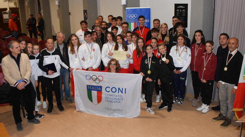 Un momento della giornata targata dal Coni (foto servizio Agenzia Bf)