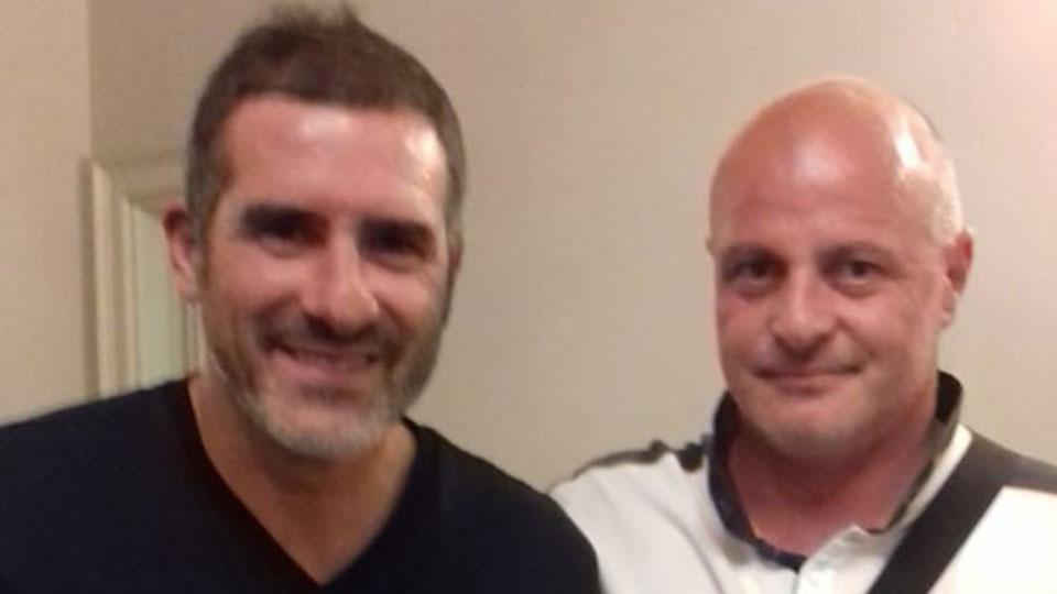 Cristiano Lucarelli e Luigi Bardi