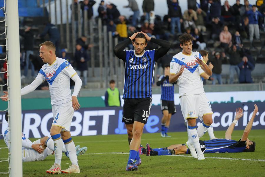 Pisa, non basta il primo squillo di Moreo: col Brescia è 1-1