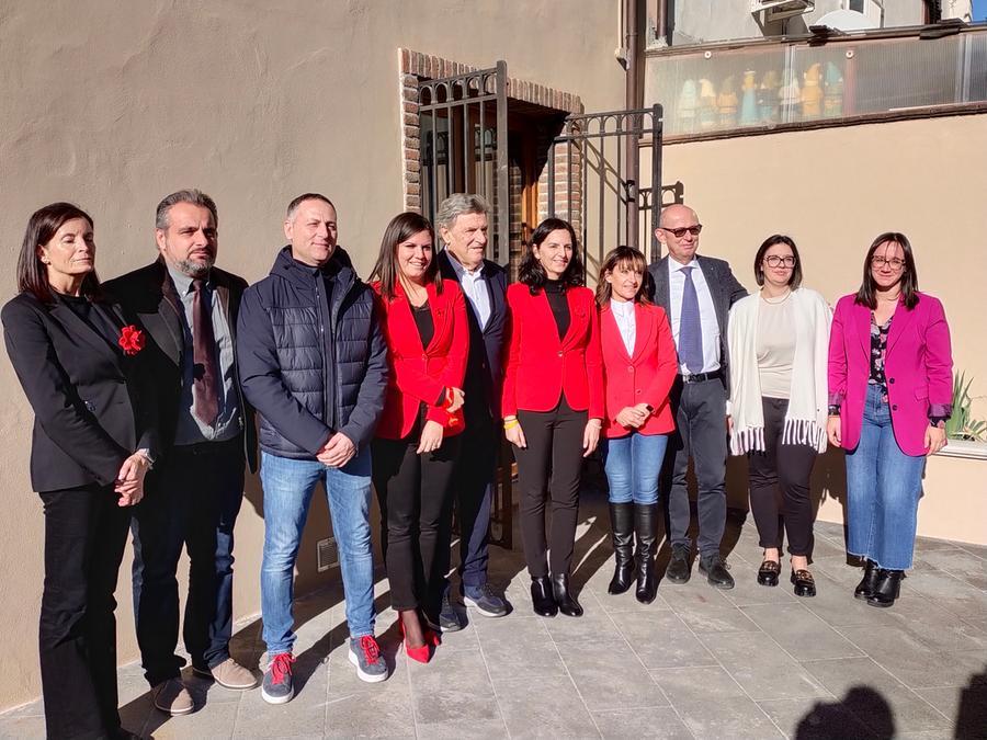 
	Il momento dell'inaugurazione


