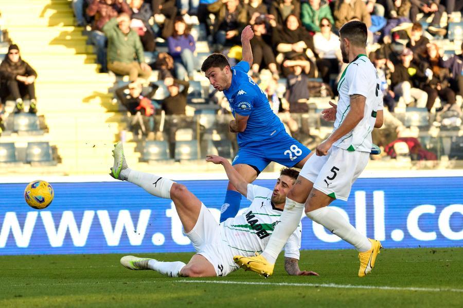 L’Empoli sulle montagne russe: al Castellani passa il Sassuolo dopo una girandola di gol