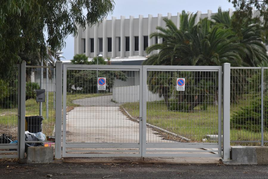 
	L'ingresso della piscina di Sa Rodia

