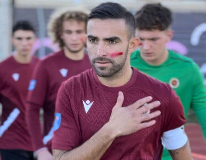 Alessandro Cesarini dopo l’1-0