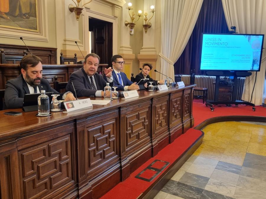 Trasporti, l’assessore Moro a confronto con gli studenti dell’Università di Sassari