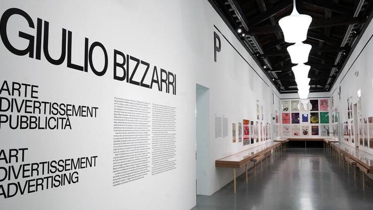 Il genio di Giulio Bizzarri ai Musei tra arte, divertissement, pubblicità