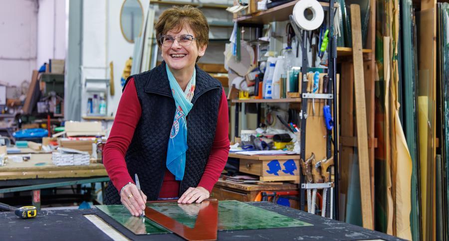 Pontelagoscuro, vetri artigianali in riva al Po