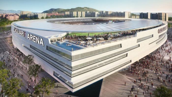 
	Ecco come sar&agrave; il nuovo stadio del Cagliari


