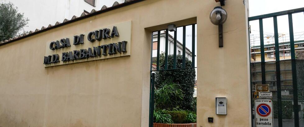 La casa di cura Barbantini in centro storico