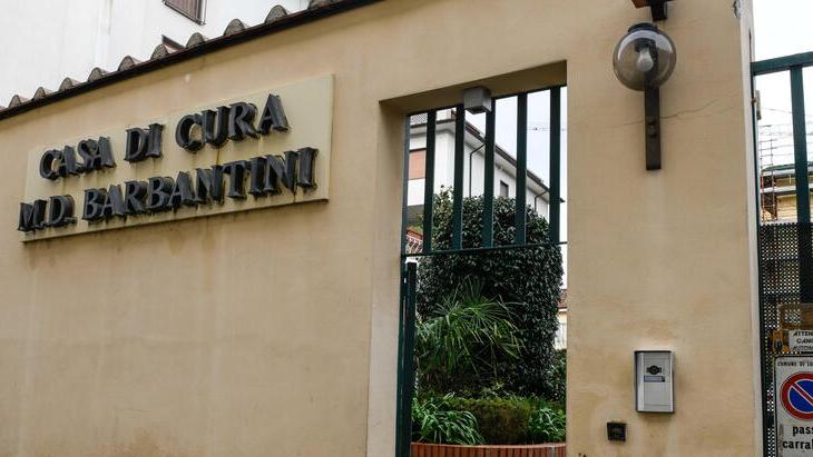 La casa di cura Barbantini in centro storico