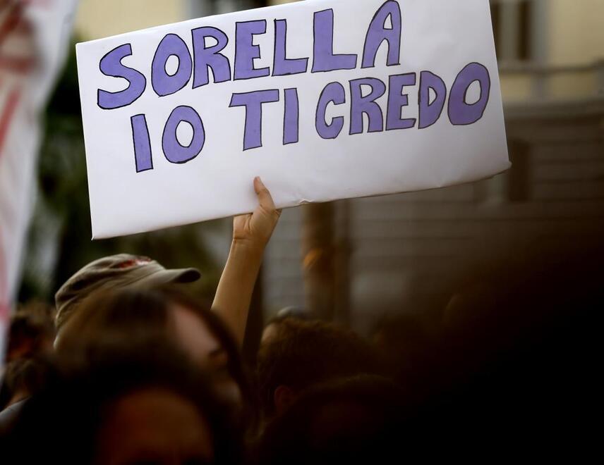 Violenza contro le donne «Da ragazzo dico basta»