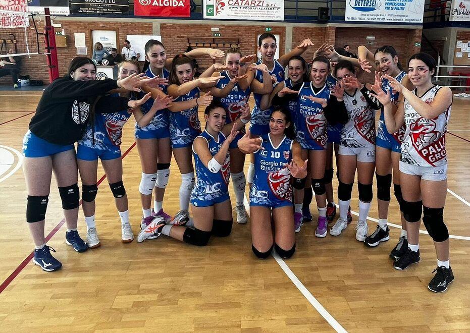 La squadra Under 16 della Giorgio Peri