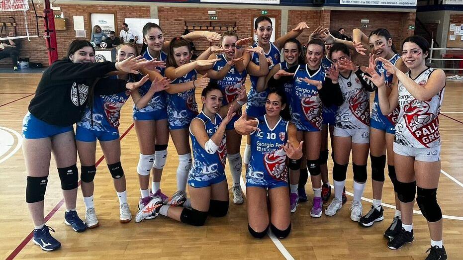 La squadra Under 16 della Giorgio Peri