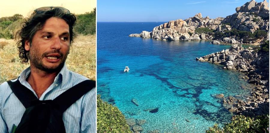 
	Il direttore dell'Amp di Capo Testa Yuri Donno e una immagine di Capo Testa

