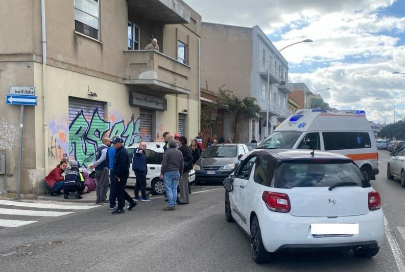 Cagliari, due donne travolte da un’auto tamponata da un’altra vettura