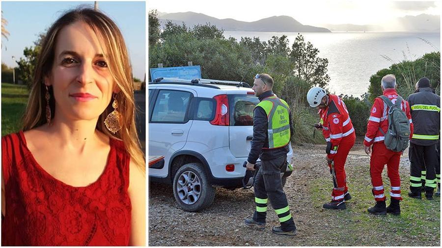 
	Cristina Vannucci e i soccorritori impiegati nelle ricerche (Foto Paolo Barlettani)

