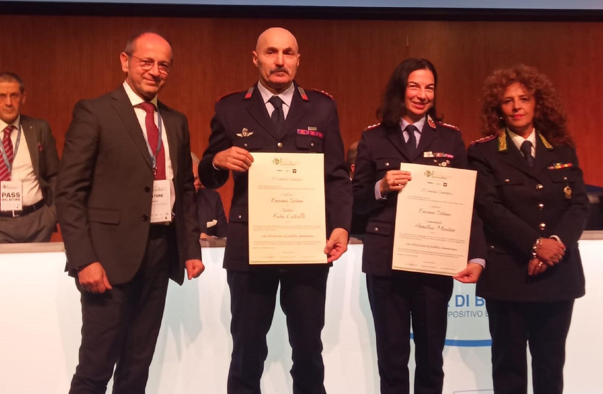 La polizia municipale premiata