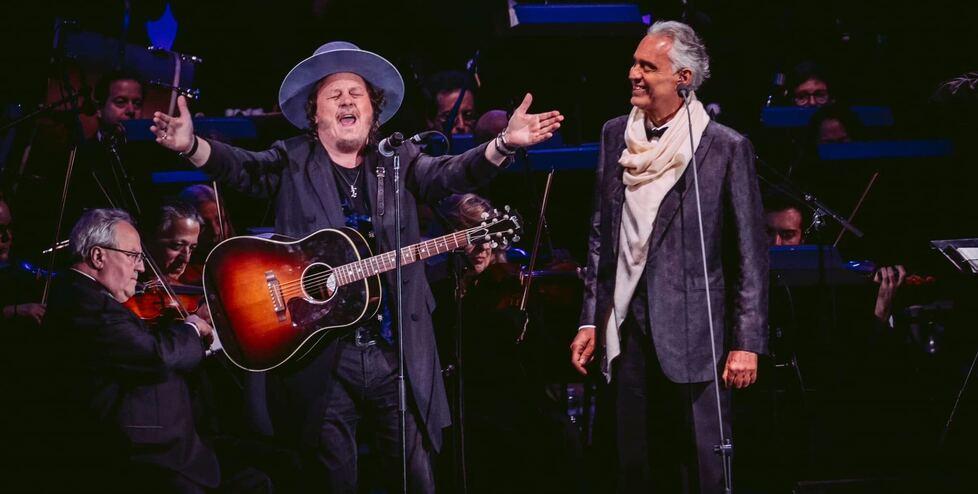 Zucchero e Bocelli in tour negli Usa fino al 17 dicembre