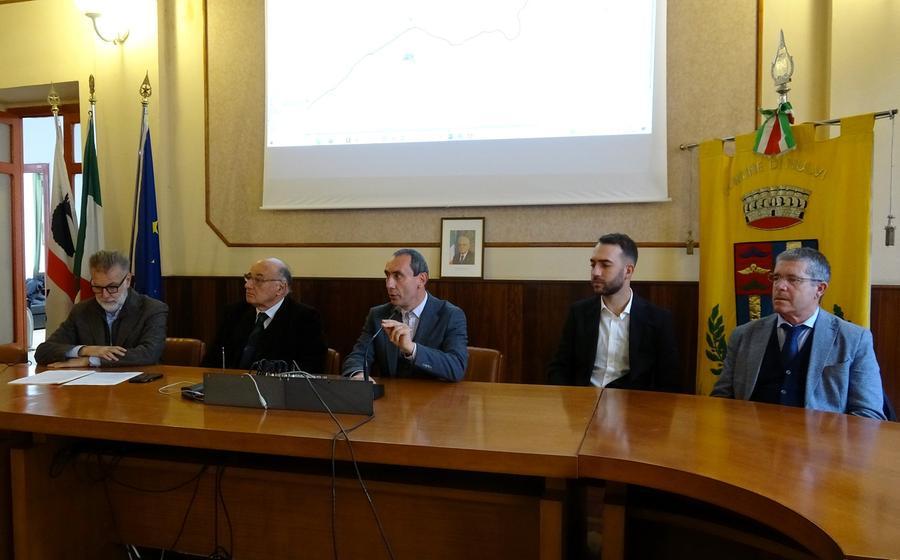 Un momento della presentazione del progetto della circonvallazione 