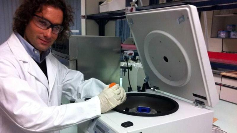 Gianni Pertici, ha creato Ibi, start up che produce un sostituto osseo molto innovativo