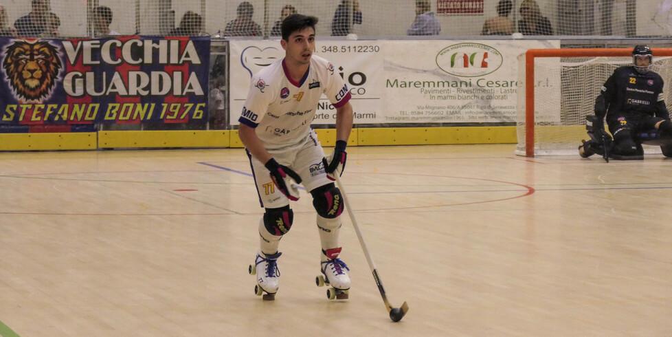 Francesco Compagno in azione (Foto Roberto Paglianti)