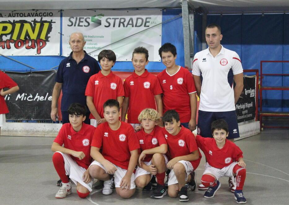 La squadra under 15 del Cp Grosseto
