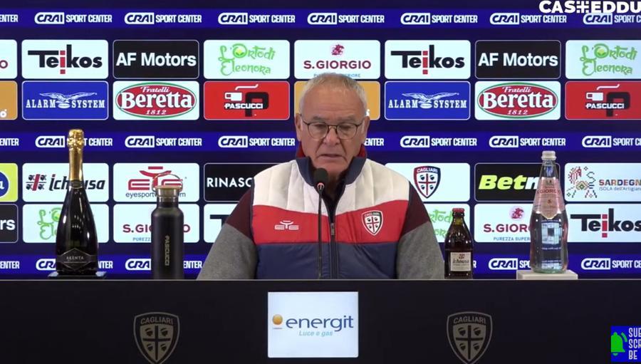 Ranieri: «Massimo rispetto per la Lazio ma giocheremo senza paura»