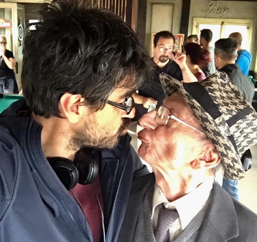 
	Roan Johnson&nbsp;e Marcello Marziali (dalla pagina Facebook di&nbsp;Roan Johnson)

