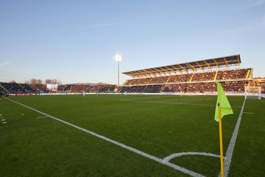 
	Lo stadio Castellani di Empoli

