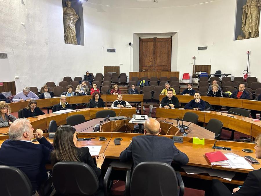 
	La riunione in Comune con i rappresentanti del terzo settore

