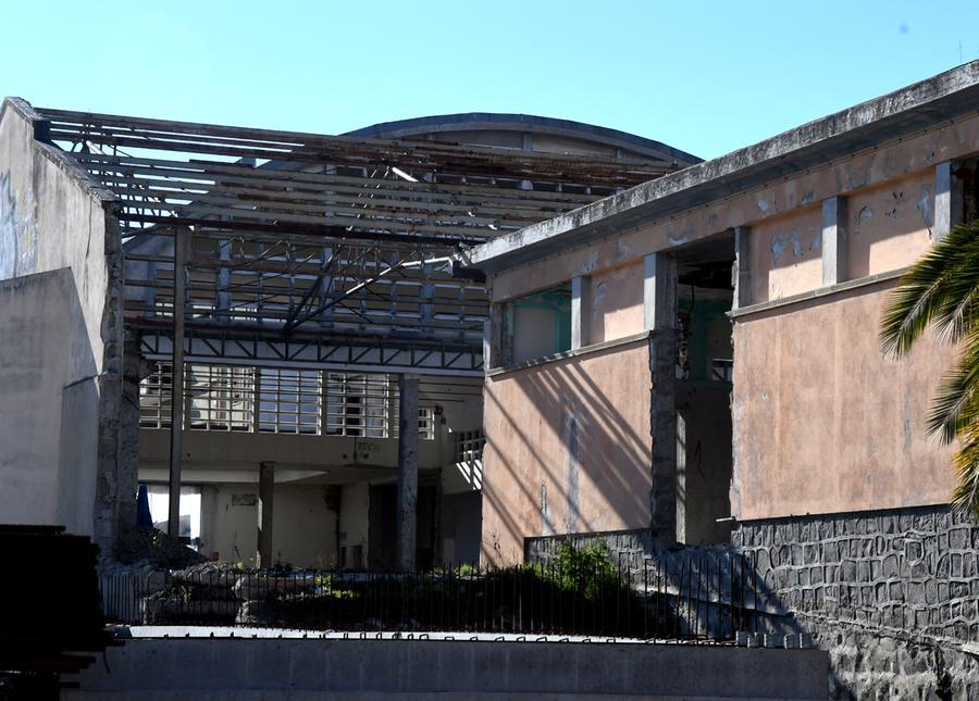 
	Il rudere del mercato di via Mazzini-via Mariano

