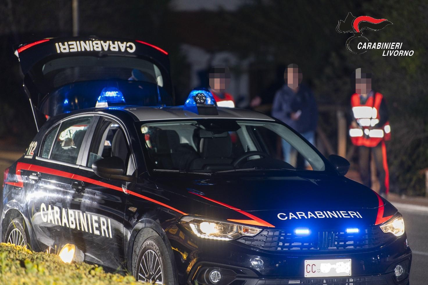Un controllo dei carabinieri (foto d'archivio)