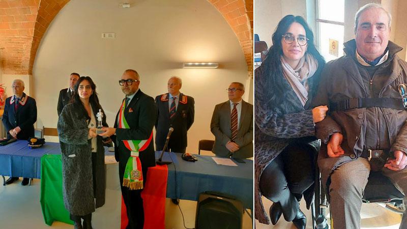 Premio a Martina Giangrande, la figlia del carabiniere ferito a Palazzo Chigi: «Così ho aiutato mio padre»
