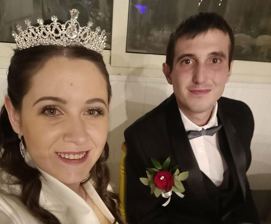 
	Irene nel giorno del matrimonio

