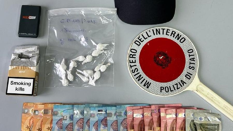 Il sequestro della polizia
