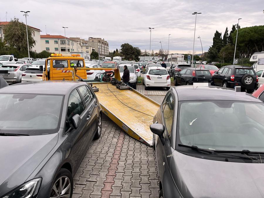 
	L'operazione (foto Franco Silvi)


