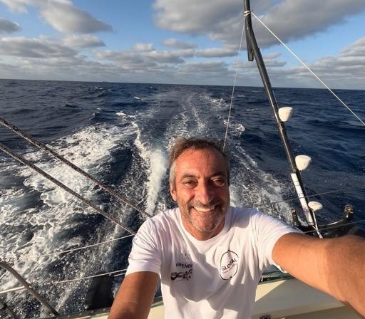 Andrea Mura ha passato l’Equatore alla Global Solo Challenge