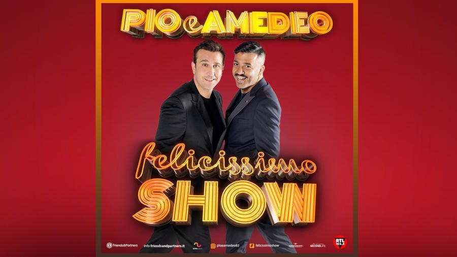 Felicissimo show: Pio e Amedeo arrivano a Livorno