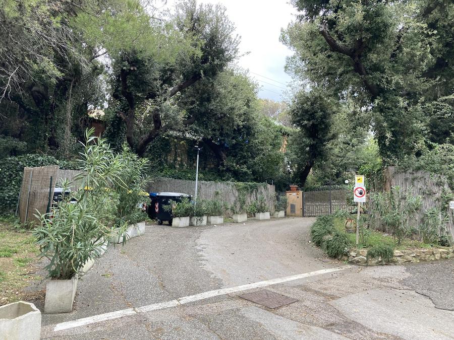 
	L'ingresso dell'Eco del Mare in localit&agrave; "Le Forbici"

