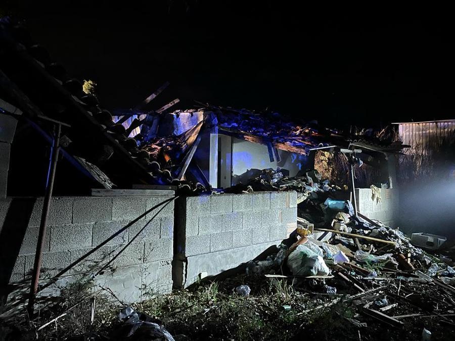 Esplode la bombola in una casa a Quartucciu: ustionato il proprietario