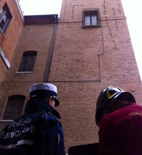 Torre dell’Orologio, cornicione ok