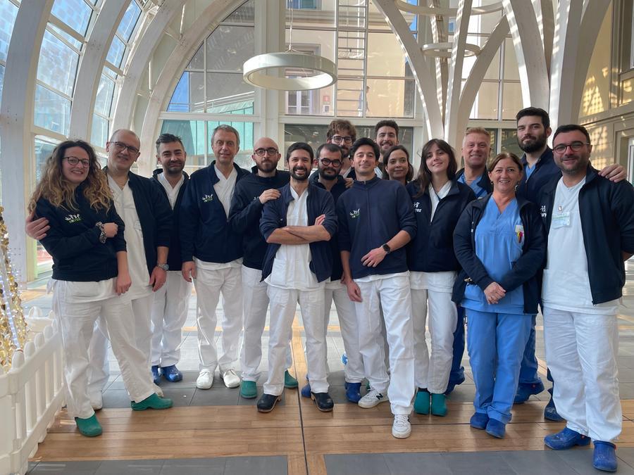 
	L'equipe di ortopedia del Meyer

