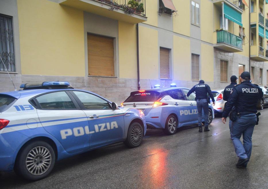 L’intervento della polizia sul luogo del delitto