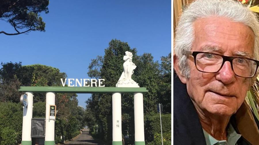 L'ingresso del bagno Venere e Giacomo Barboni