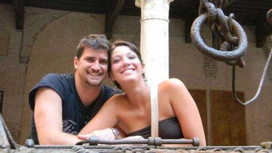 Alessandro e la moglie Ilaria